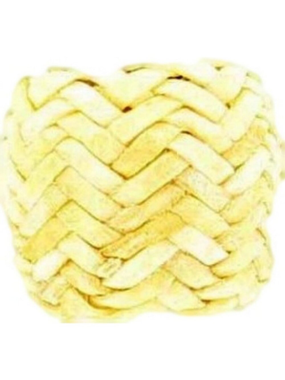 Large Woven Rawhide Scarf Slide - 5/8" Western Accessory for Stylish Outfits